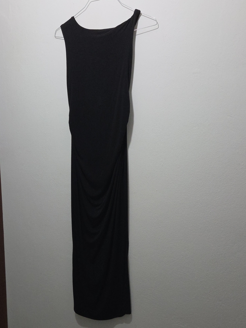 See You Monday Black Midi/Maxi Dress